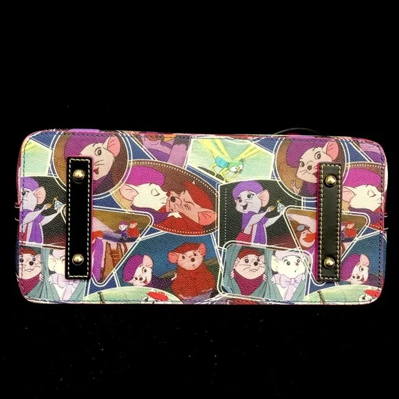 2022 Disney Parks Dooney & Bourke The Rescuers Bianca & Bernard Tote Bag - NEW - Picture 5 of 5